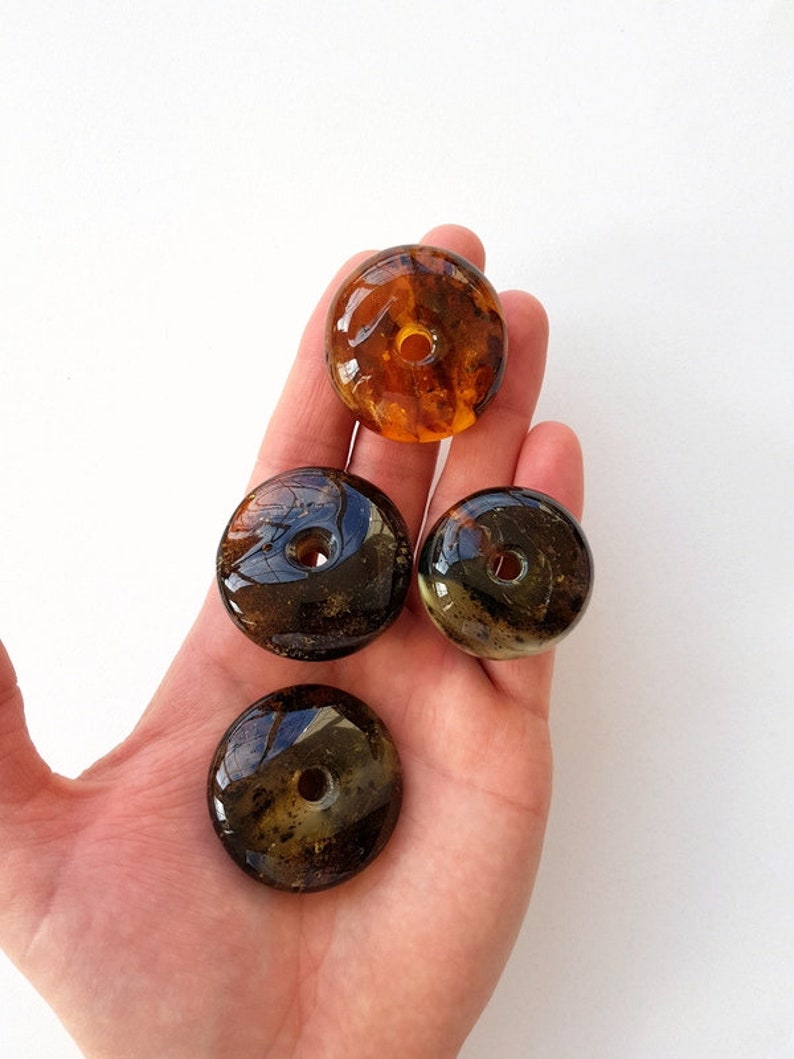 natural amber stone pendants with hole wholesale amber wholesale amber pendants Baltic amber 7 Baltic amber amulets,massive amber donut