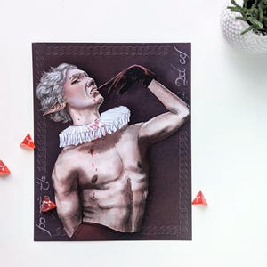 The Pale Elf Print | Astarion Baldur&#39;s Gate 3 Print