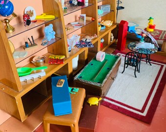 vintage dollhouse furniture