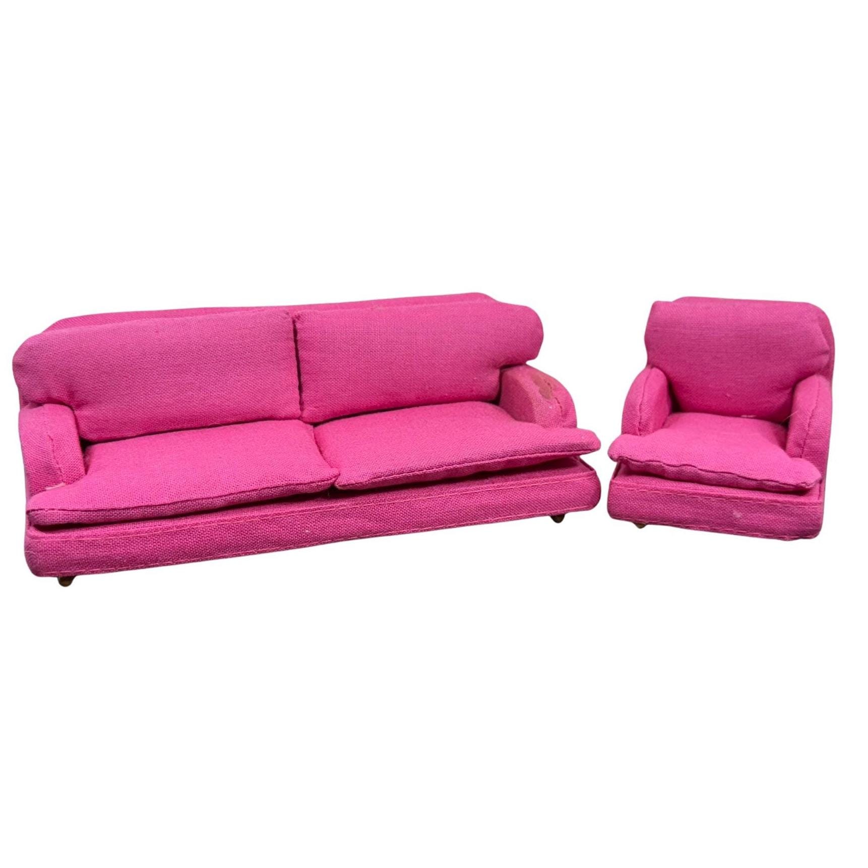 ドールハウス Lundby 1:16 Smaland Furniture リビングルームソファ 
