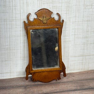 Dollhouse Miniature Mirror, Chippendale
