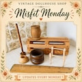 Misfit Dollhouse Miniatures & Materials for Repair, Reuse, and Repurposing Updates Every Monday (Sold Individually)