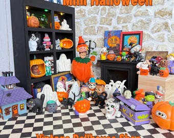 Halloween Dollhouse Minis Vintage (Sold Individually)