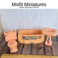 Misfit Dollhouse Miniatures & Materials for Repair, Reuse, and Repurposing Updates Every Monday (Sold Individually)