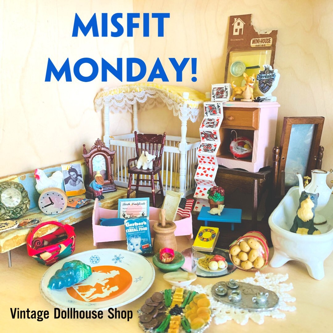 Misfit Monday Listing Dollhouse Furniture As Is Pieces Seeking New Lo…