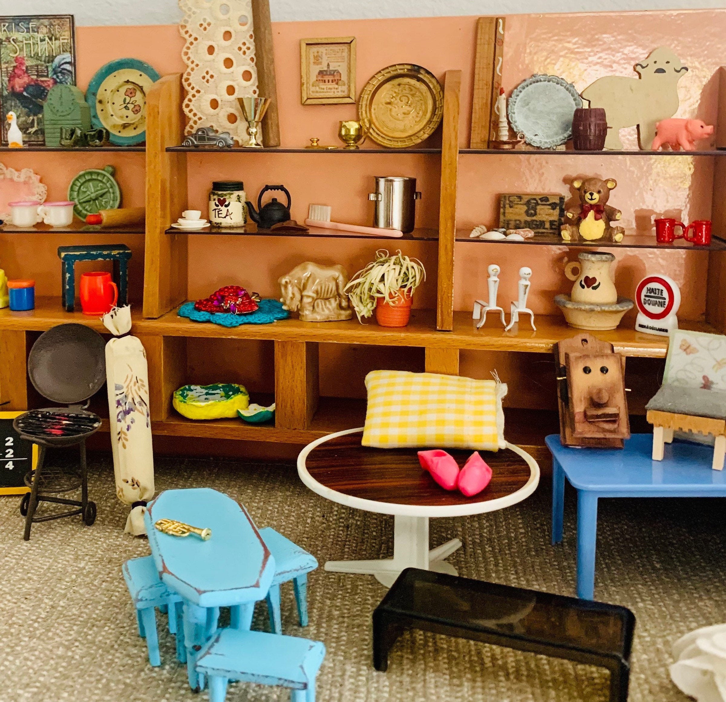 Tiny Thrift Store Dollhouse Furniture & Accessories Etsy