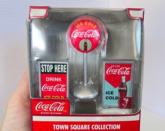 Dollhouse Mini Coca Cola Kit for Cafe or Restaurant , New in Package