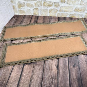 Dollhouse Runner Rug Pair, Miniature,  Doll House Carpet