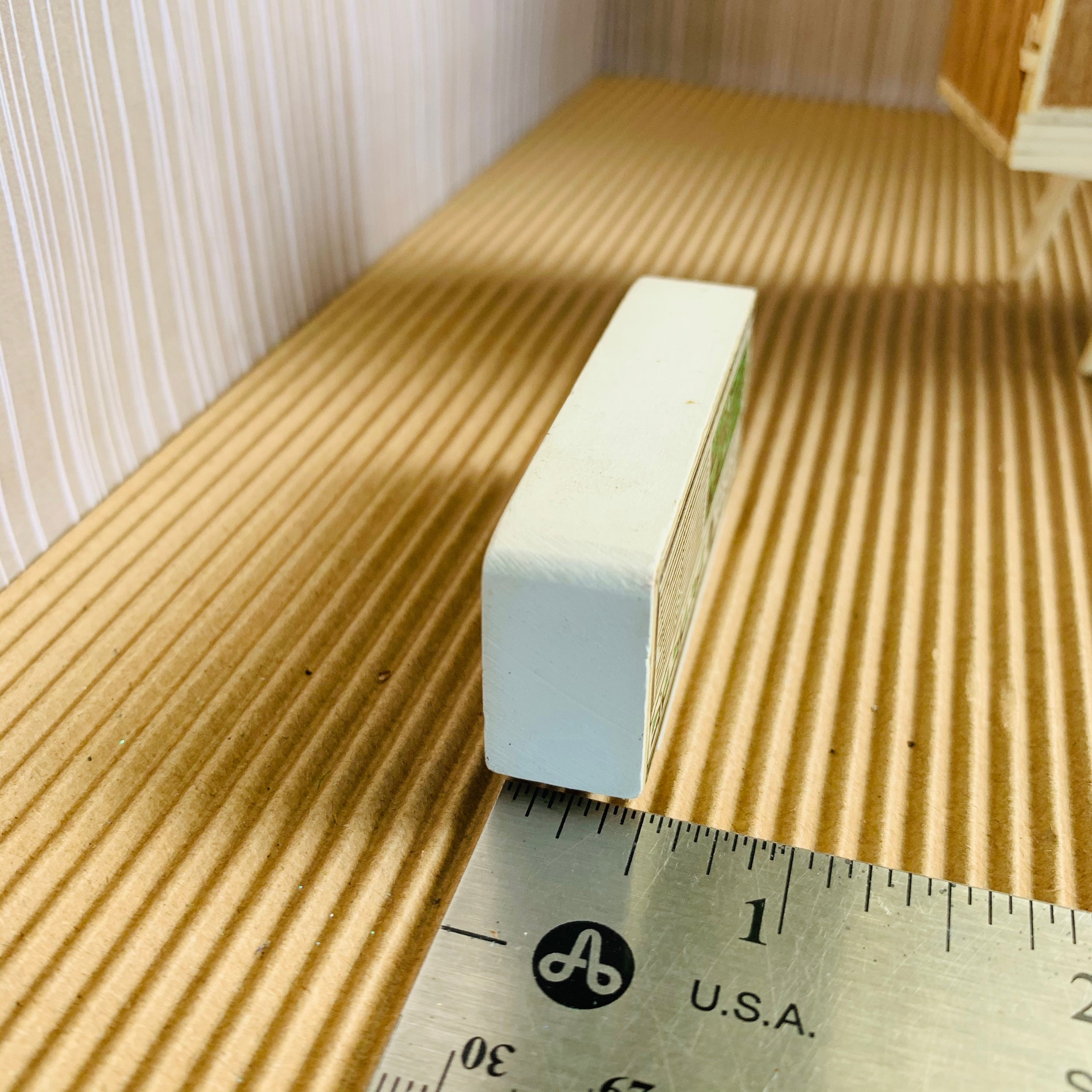 Puppenhaus HolzRadio Vintage Puppenmöbel Miniatur Holz Mid | Etsy