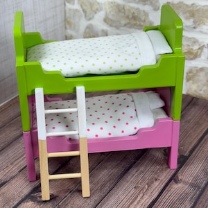Dollhouse  Lundby 1:16 Loft Bed Furniture