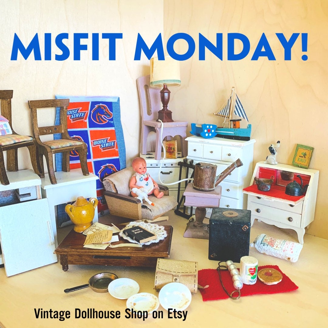 Misfit Monday Listing Dollhouse Furniture As Is Pieces Seeking New Lo…