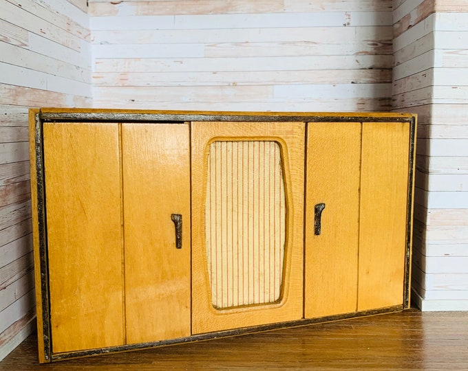 Dollhouse Vintage Furniture Mid Century Modern Closet Etsy