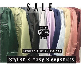 Bridesmaid Sleep Shirt, Bridesmaid Button Down Shirts Getting Ready, Bridesmaid Sleep Shirts, Bridal Party Pajamas, Bridesmaid Gifts