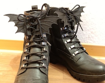 Schuhflügel/ Fledermausflügel/ Flügel/Schuhschmuck/ Gothic/ Accessoires /