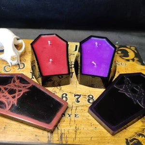 Coffin Candle 2 Coffin candle Horrorcandle Gothic Alternative