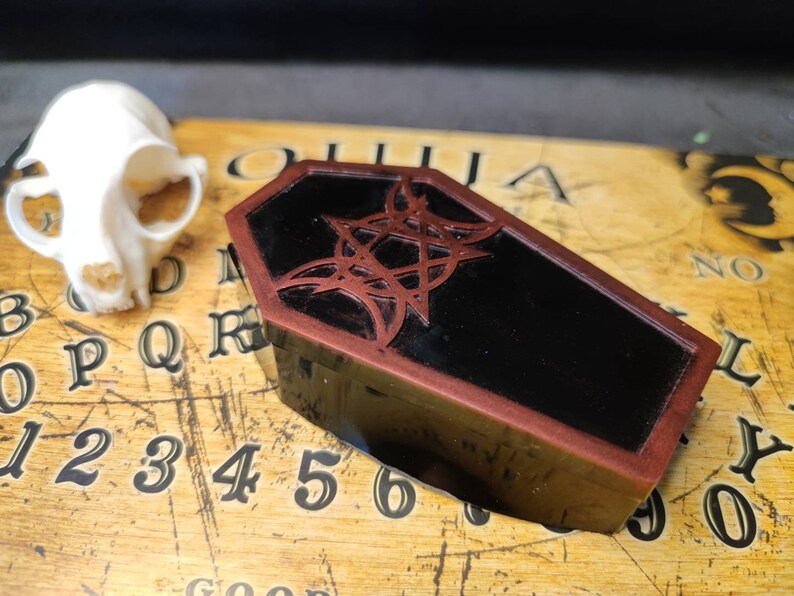Coffin Candle 2 Coffin candle Horrorcandle Gothic Alternative