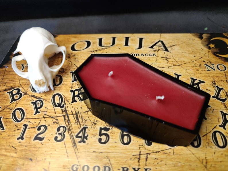 Coffin Candle 2 Coffin candle Horrorcandle Gothic Alternative