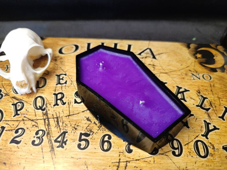 Coffin Candle 2 Coffin candle Horrorcandle Gothic Alternative