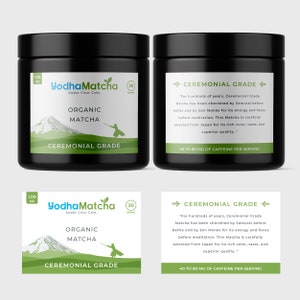 Yodha Matcha - Raw, Vegan, Non-GMO 100% Japanese Matcha Tea