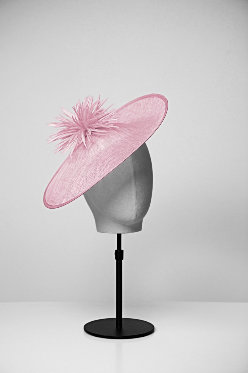 Anna Modern Large Hat Fascinator Races 