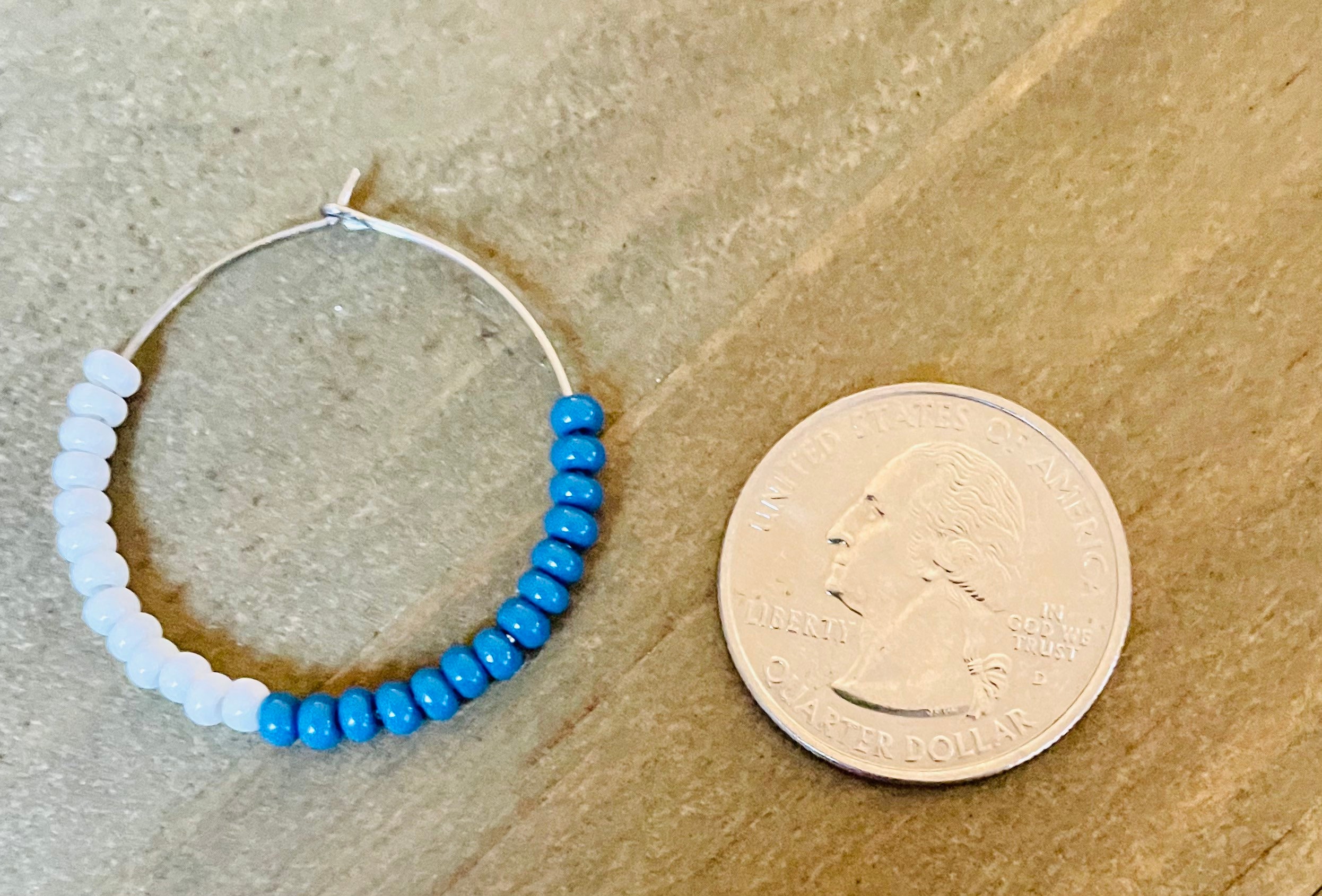 Collegiate Beaded Earrings