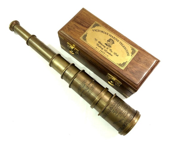 18 inch Brass Spyglass Telescopes Nautical Collectibles by Authentic Instruments INC AUTHENTIC INSTRUMENTS INC.