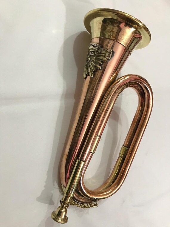 Bugle Brass & Copper Vintage Instruments Australian Military |