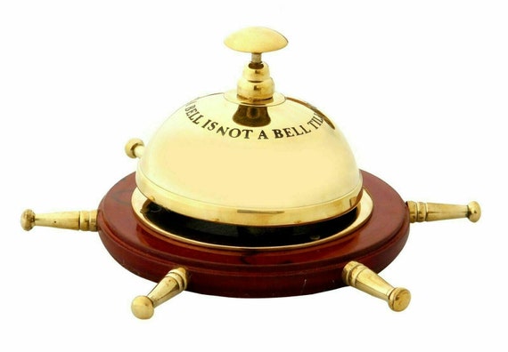 Nautical Brass Reception Calling bell Hotel Service bell