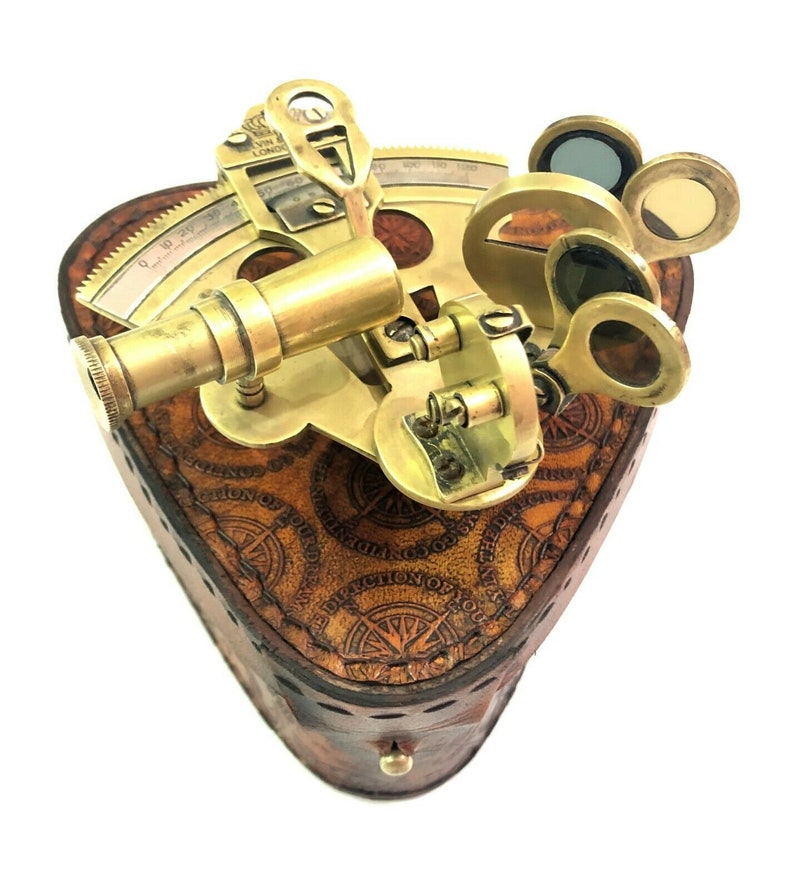 3 Antique Nautical Maritime Sextant Astrolabe With Etsy