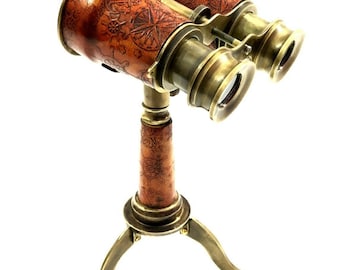Details about   Nautical Monocular with Single Flap Vintage Monocular Antique Item For Gift. 