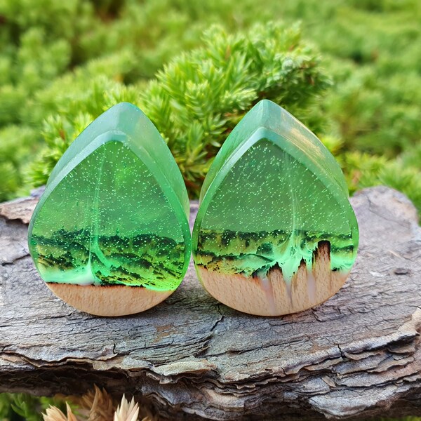 Wood Ear Gauges Etsy