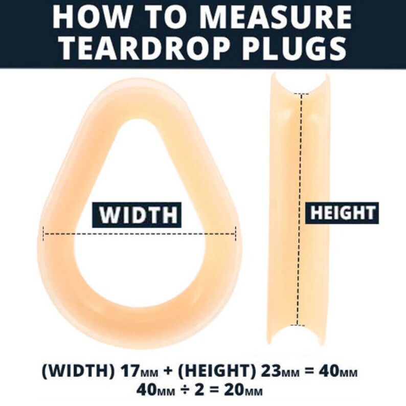 Teardrop Plugs Wood Gauges Wood Plugs Plugs and Tunnels 00 Etsy