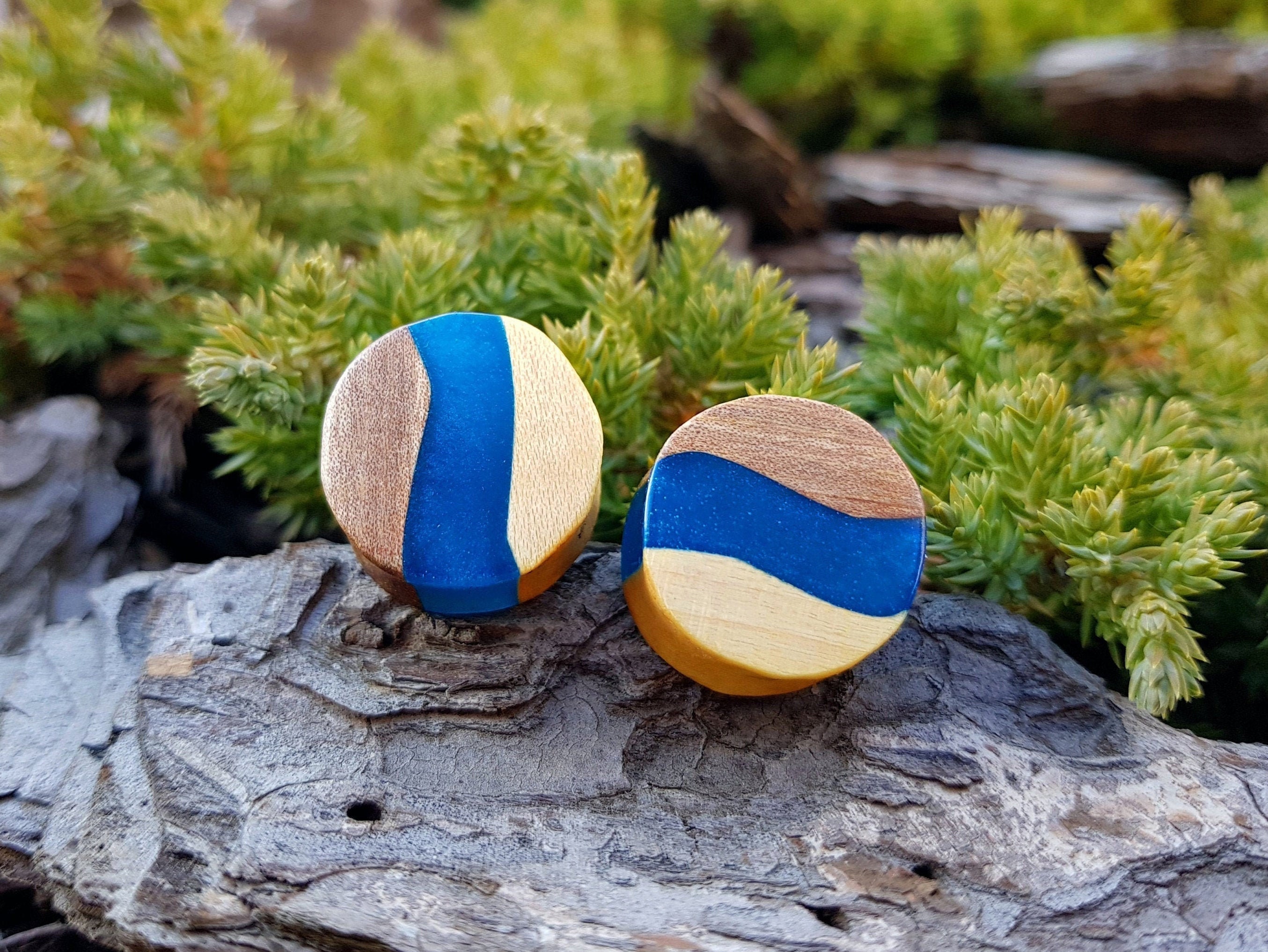 Wood plugs wood gauges plugs and tunnels ear gauges plugs Etsy