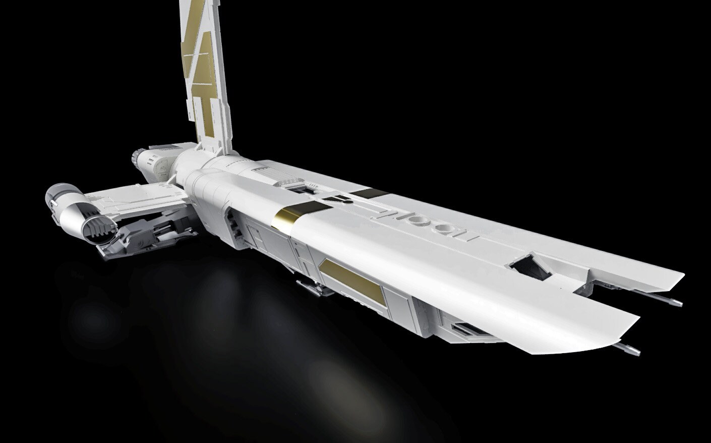 3D STL mantis Spaceship From the Game jedi Etsy UK