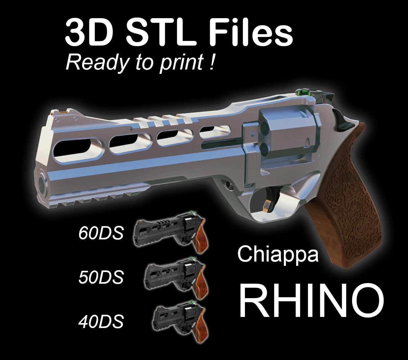 Chiappa Rhino Revolver Ghost In The Shell Suicide Squad Etsy 日本