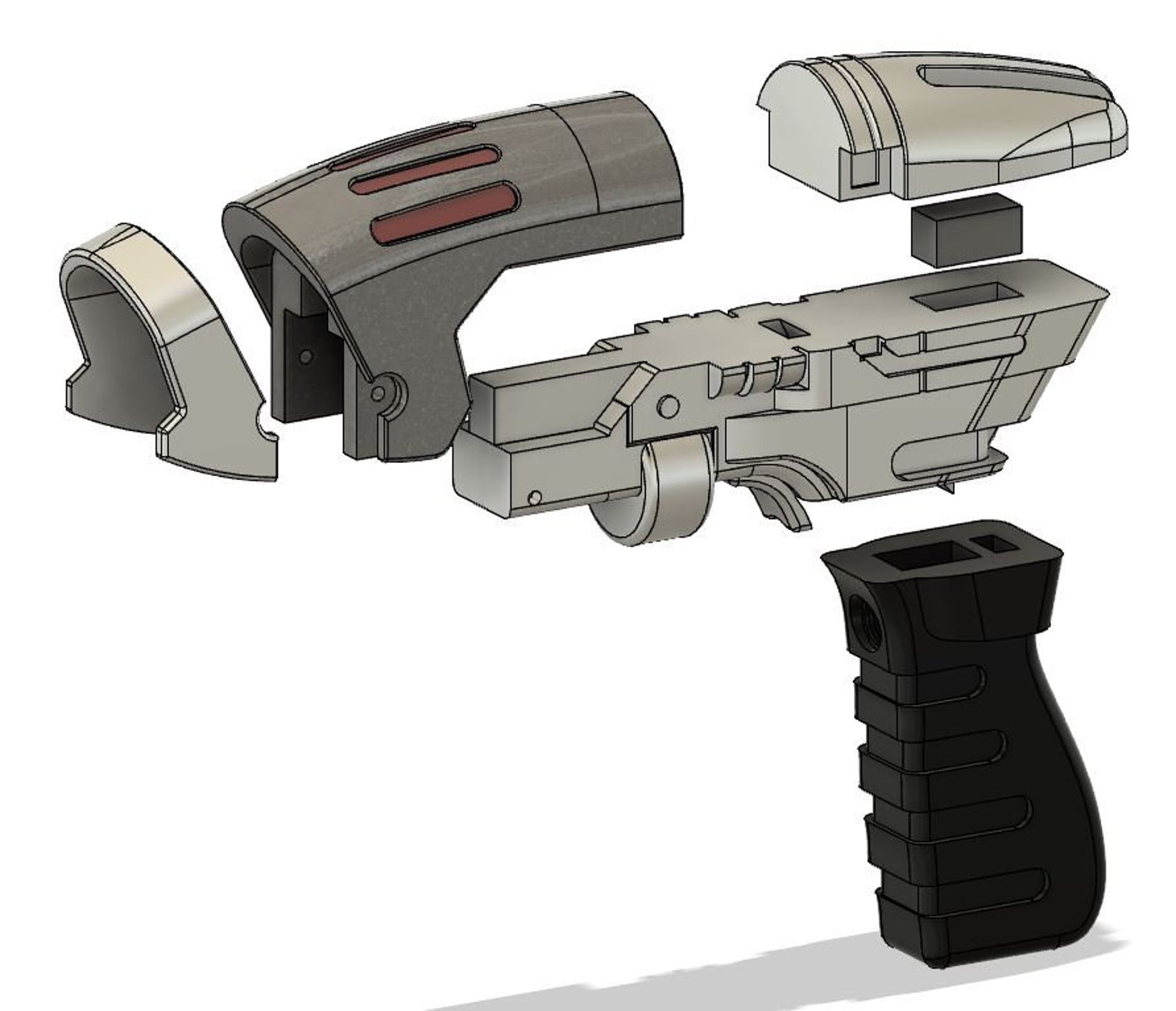 3D STL Star Trek Enterprise Phase Pistol Etsy