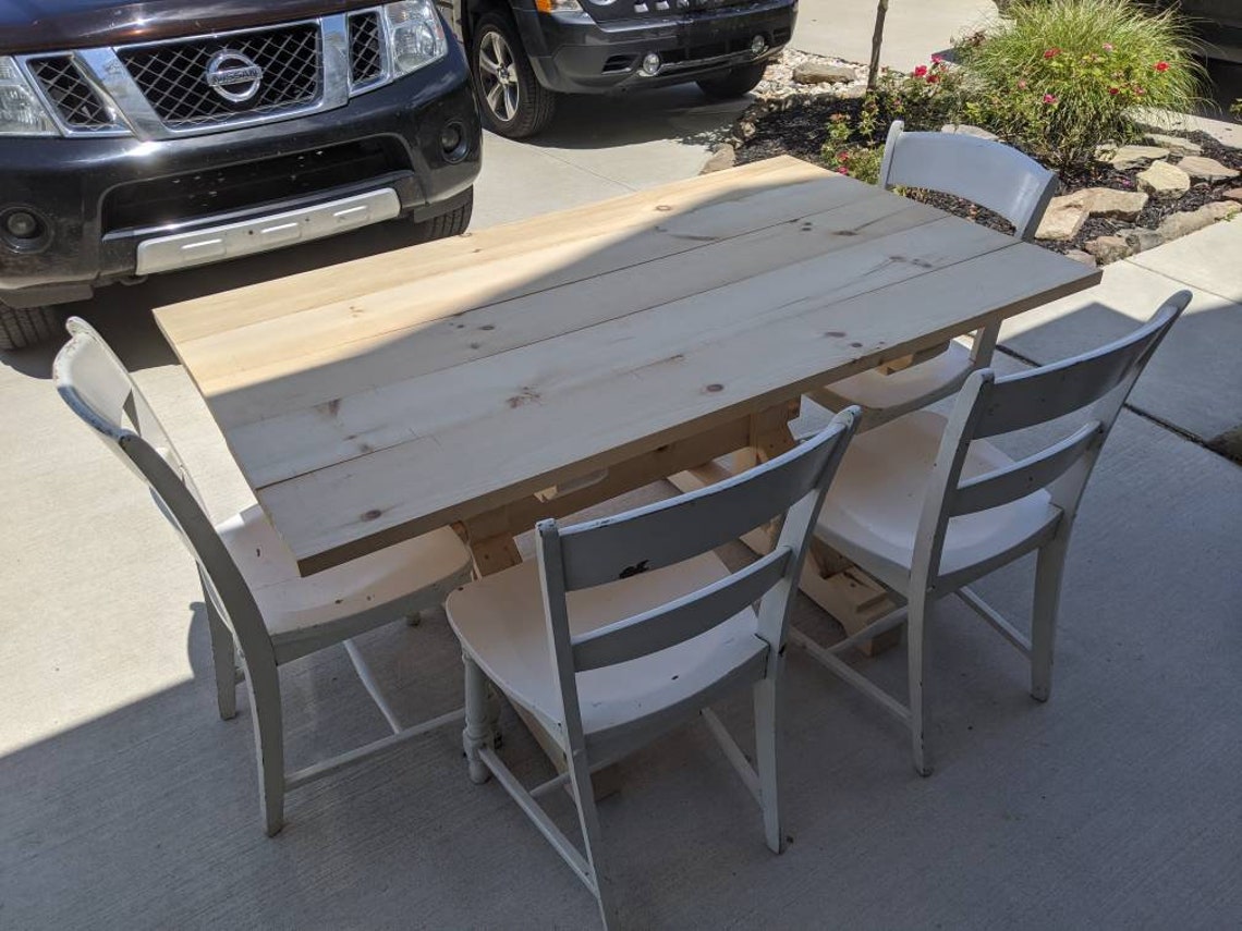 DIY Trestle Table Base. Etsy