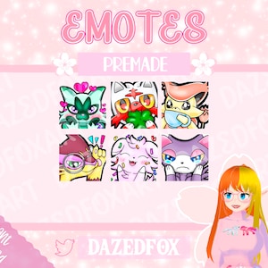 Glanzende Purrline PKMN-emoteset