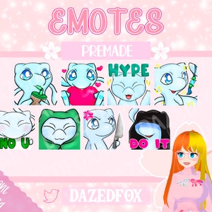 Shiny Meww Emote Set