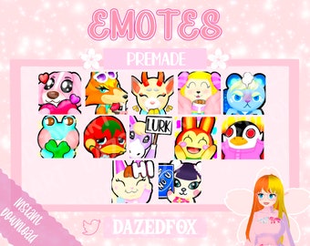 Villagette Emote Set