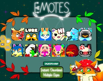 Villagent Emote Set