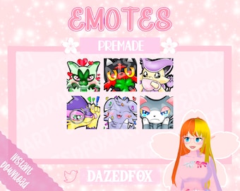 Purrline PKMN Emote Set