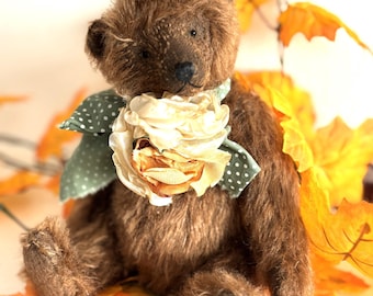 Bear Elegance Mohair Teddy Bear Joy 23/50 Joan Woessner Signed