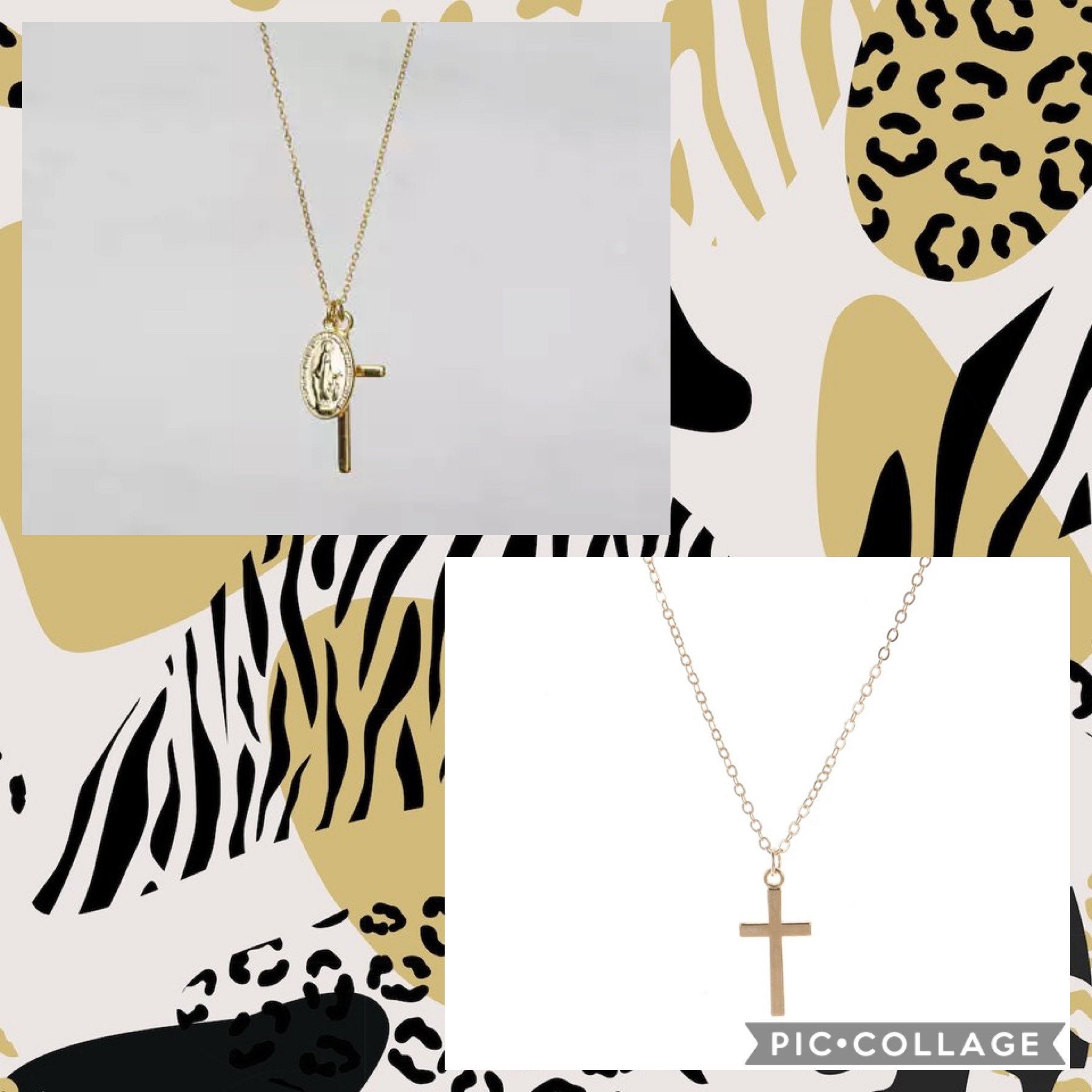 Mary Cross Necklace main image 0
