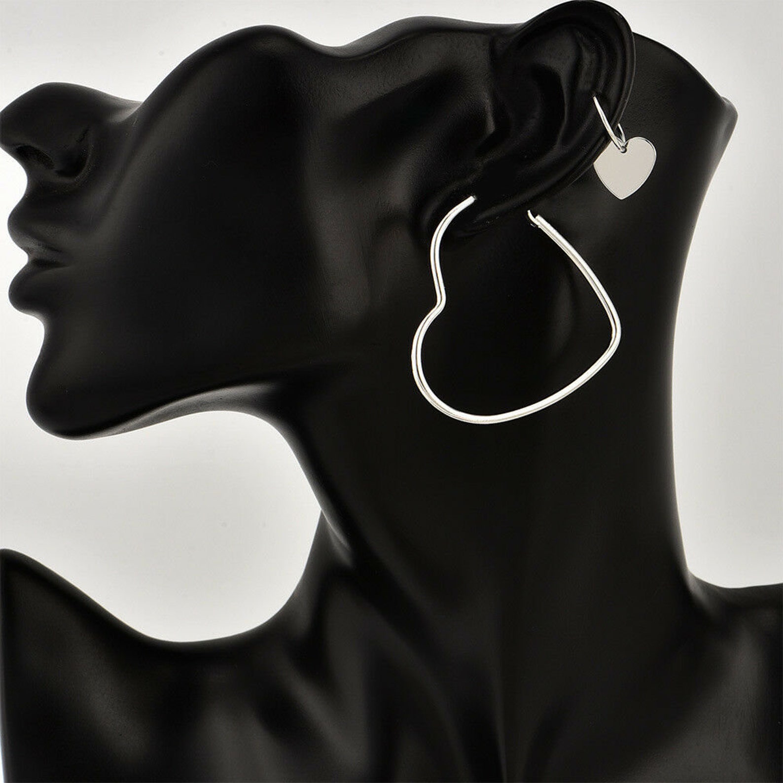 Double Heart Earrings