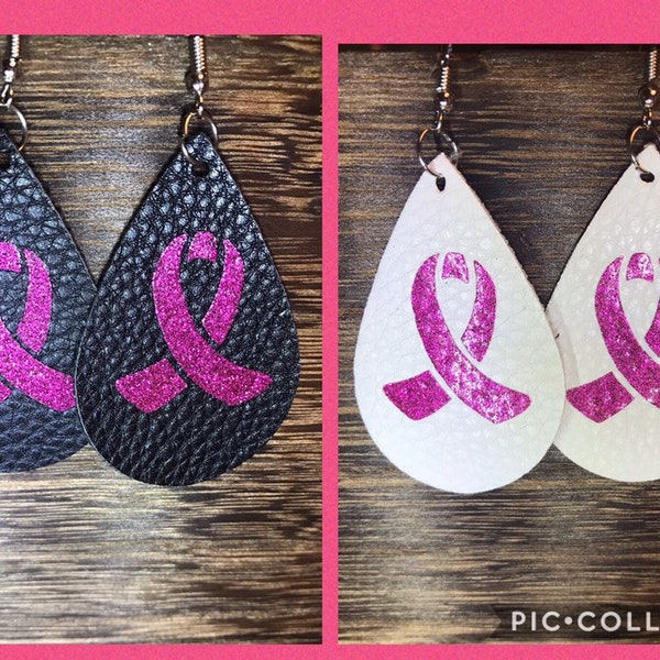 Cancer Faux Leather Etsy