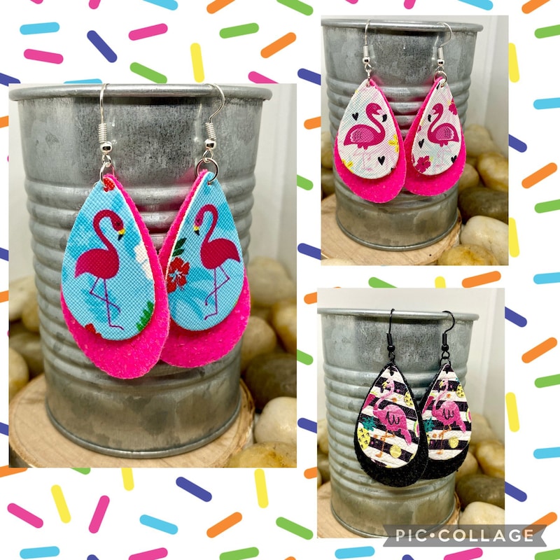 Flamingo Earrings