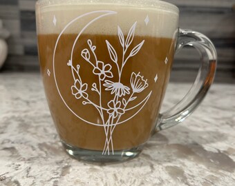 Moon Wildflower Mug
