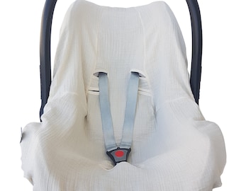 JYOKO KIDS Baby Car Seat Cover Liner Made Cotton Compatible With Star Ibaby (Raccoon - View #12