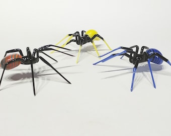Murano glass spider Araneae tarantula